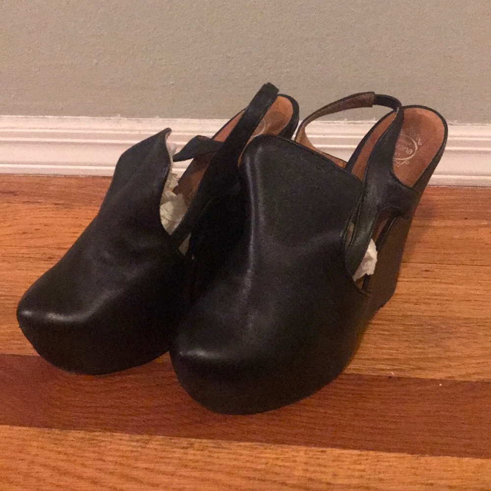 Jeffrey Campbell Darian Wedge Black 8.5